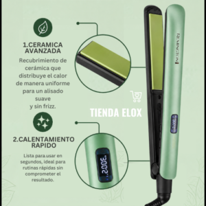 Plancha de Cabello y Pinza Remi