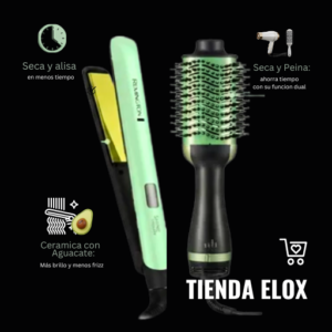 Plancha + Cepillo Secador Remin